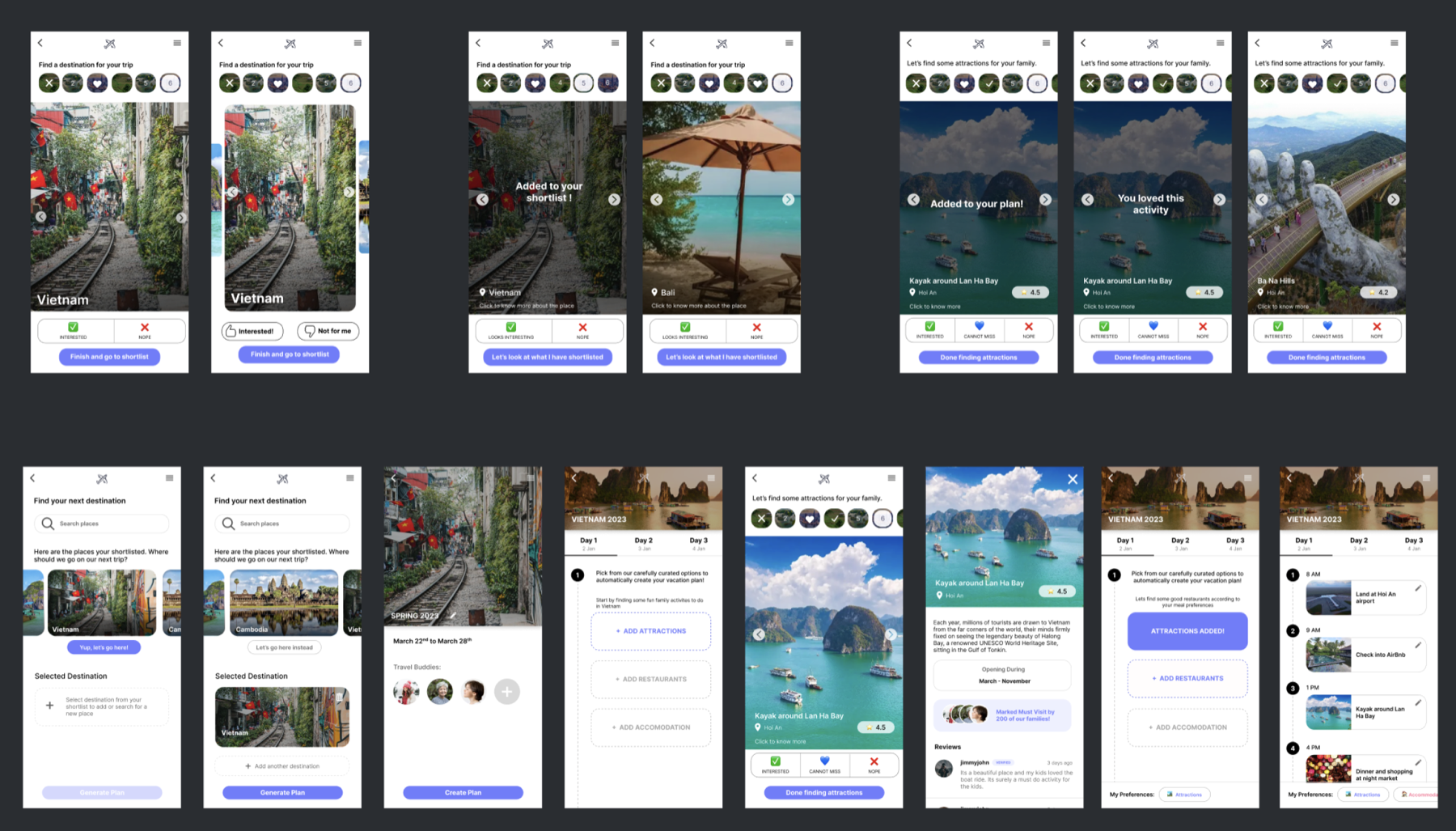 Task 2: find a destination and auto-generate a travel plan