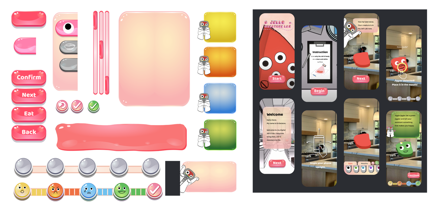 The Jell-O Lab UI design system