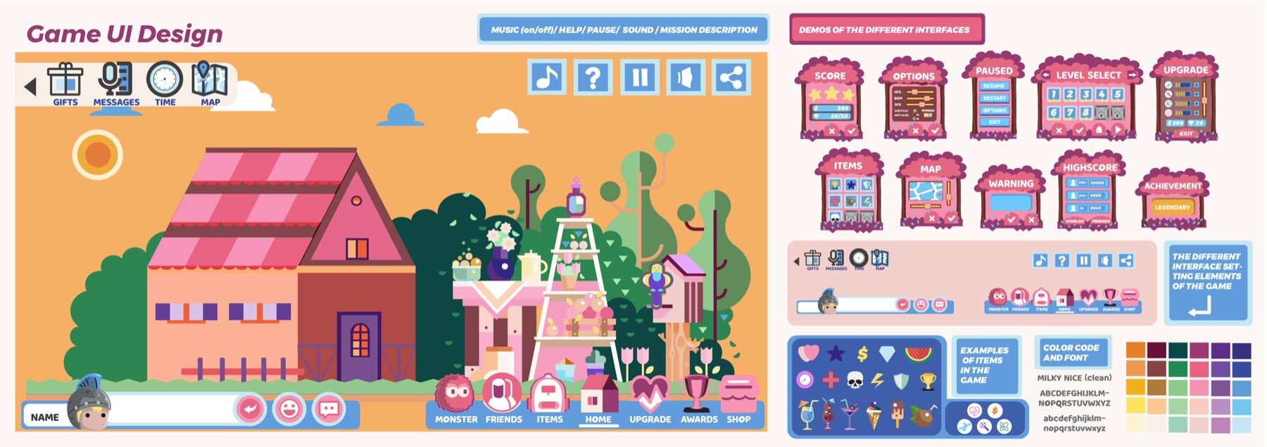 UI design