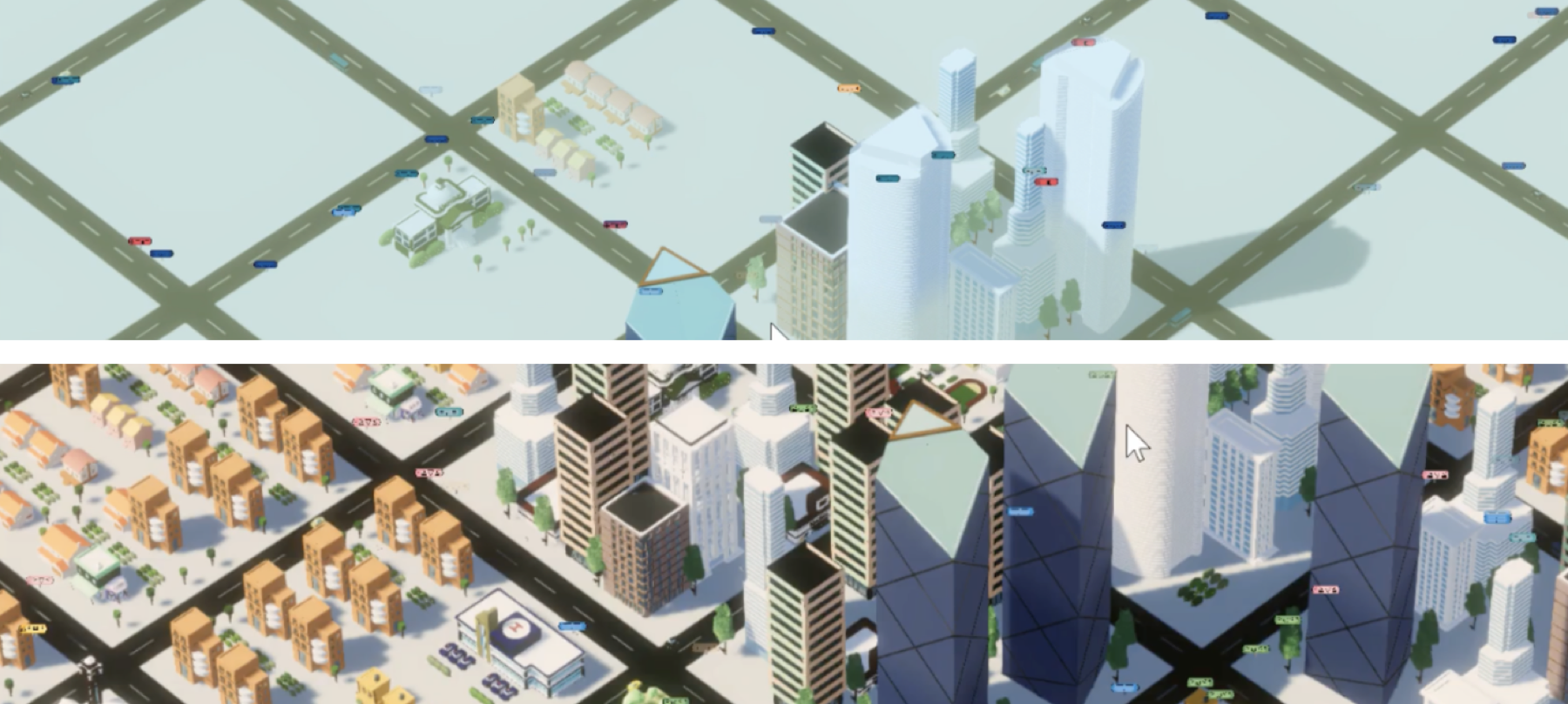The city evolving as policies take effect